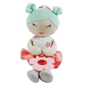 Goldbug Ballerina Rattle Teething Ring Flower Stroller/Crib Ring Stuffed Doll